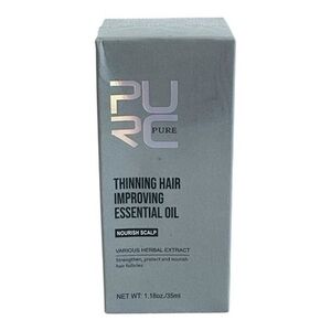 PURC Natural Hair Density Essential Oil 1.18oz 35ml Hair Regrowth Serum NIB